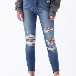 Pacsun Jeggings High rise distressed